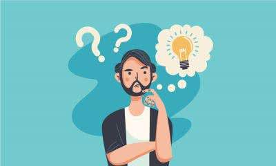 Illustration d'une personne réfléchissant à un puzzle