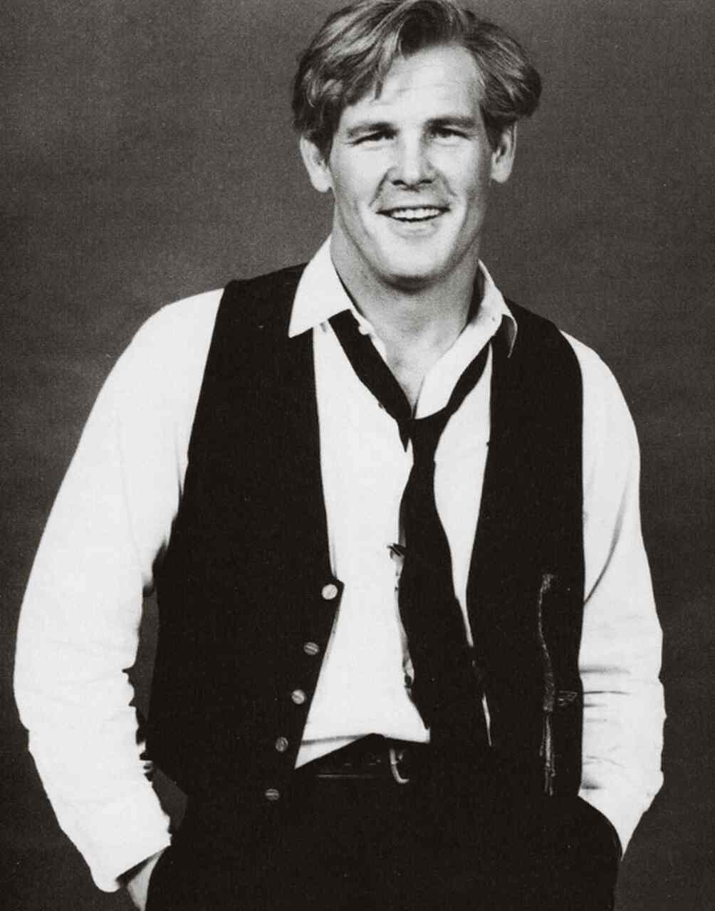 Nick Nolte jeune, au sommet de sa gloire dans les années 80
