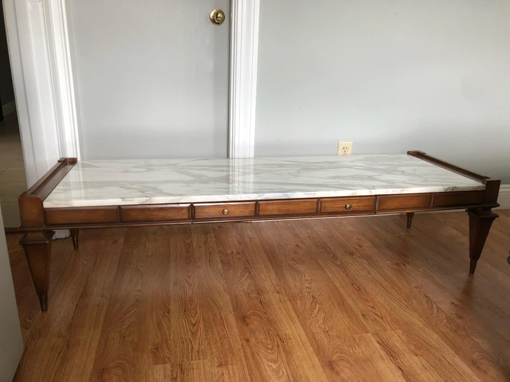 Table basse vintage des années 1960-1970