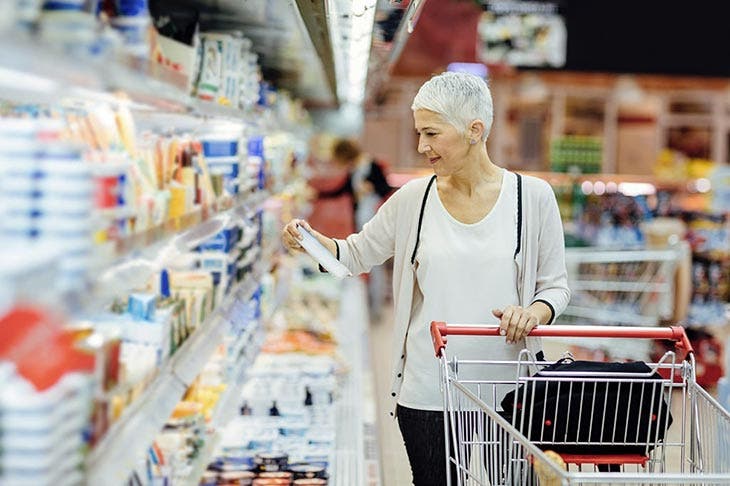 Acheter des produits du supermarché