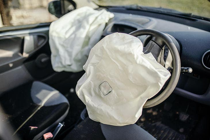 Airbags déclenchés. source : spm