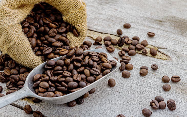 Des grains de café – source : spm