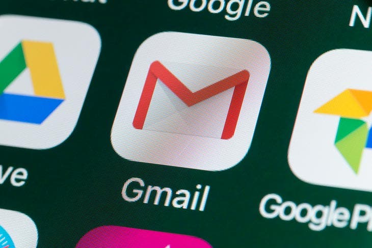 Gmail sur mobile. source : spm