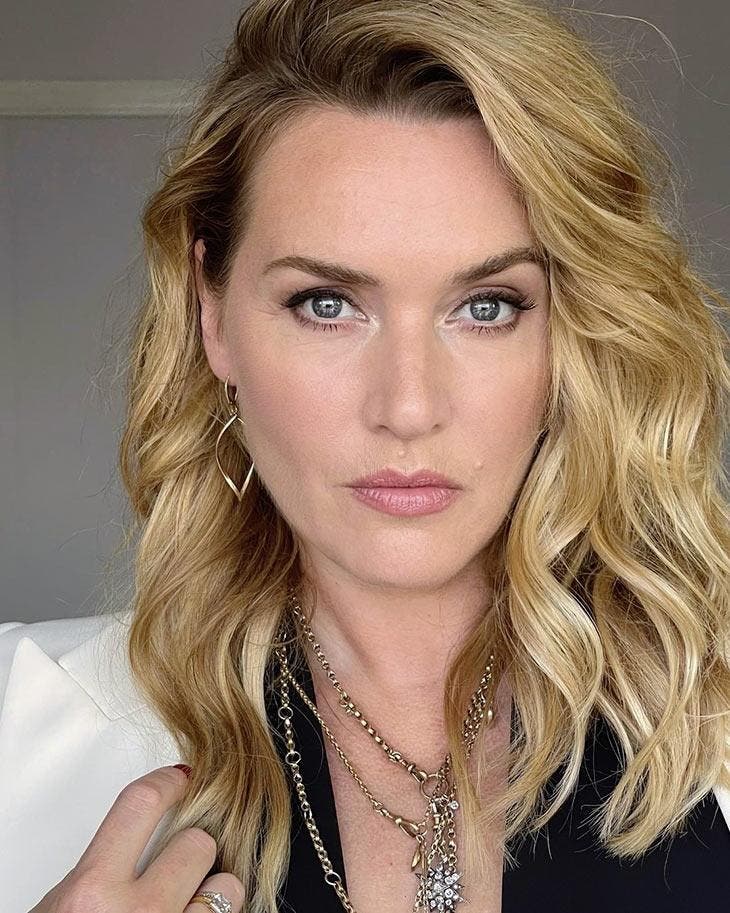 Kate Winslet avec un maquillage nude