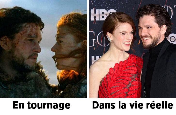 Kit Harington et Rose Leslie