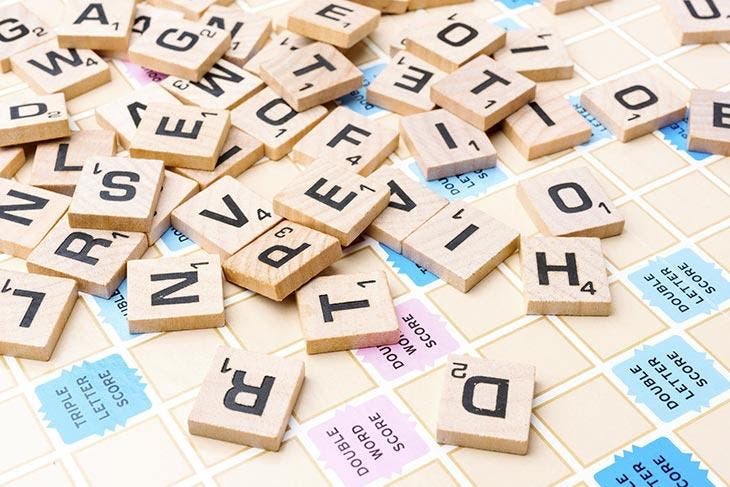 Le jeu de scrabble