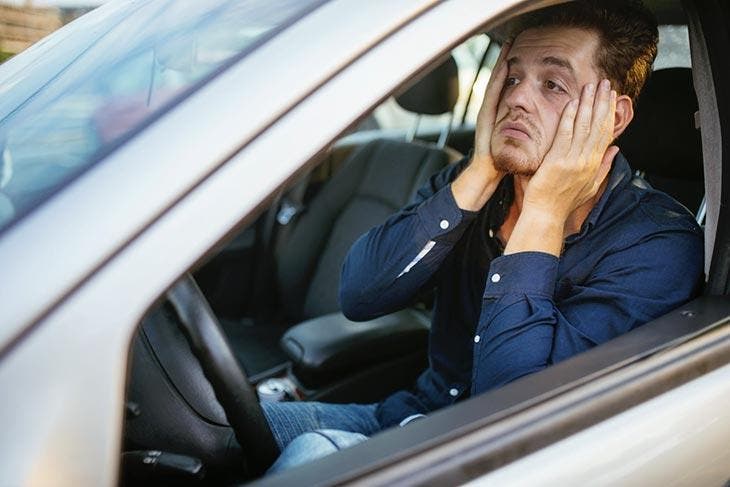 Plus de carburant dans la voiture