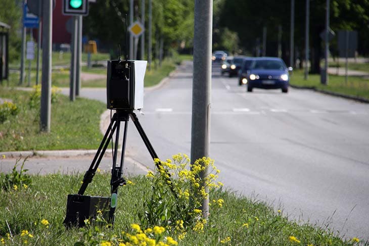 Radar sur la route