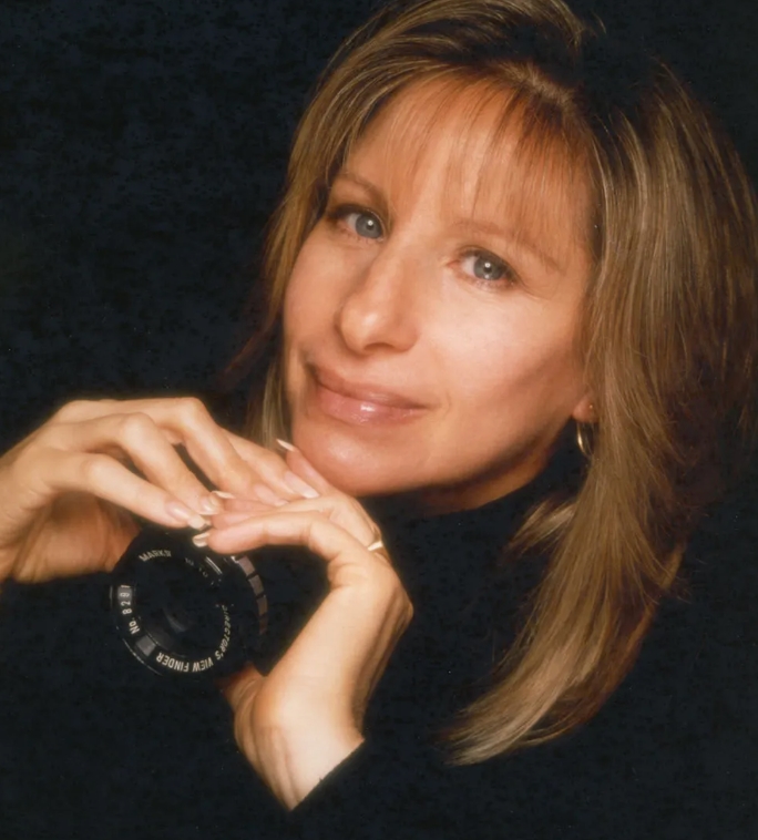 Barbra Streisand sur le plateau de tournage