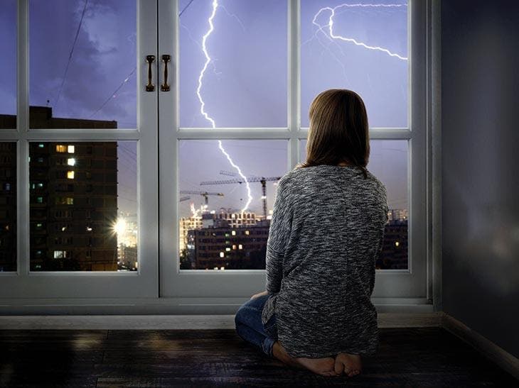 Se mettre à l’abri chez soi en cas d’orage