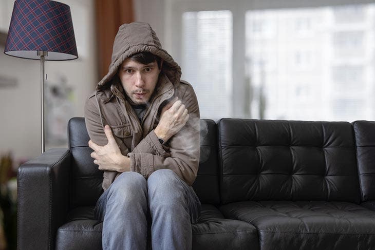 Sensation de froid à l’intérieur d’une maison. source : spm