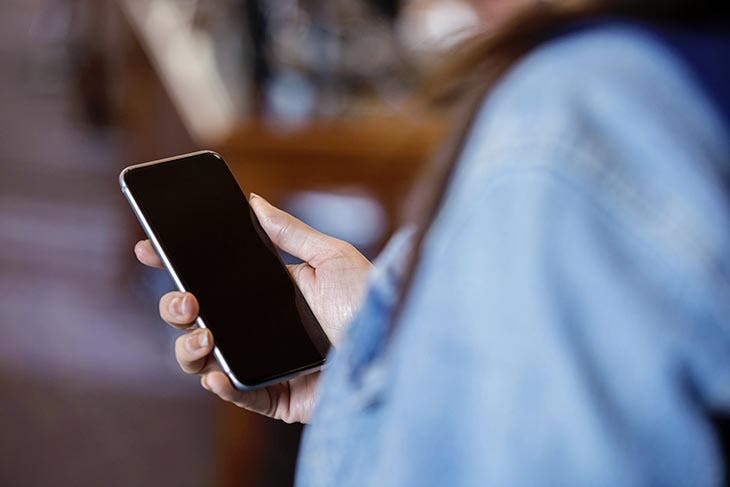 Téléphone en veille