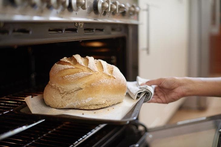 Un bon pain cuit au four