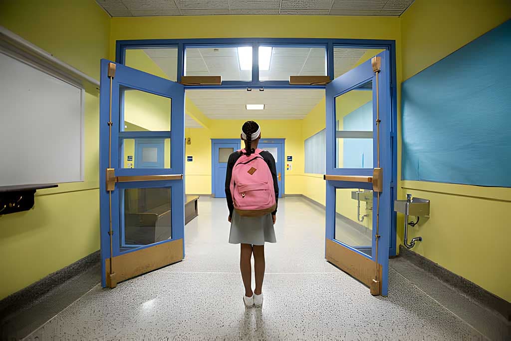 Un enfant à l’école