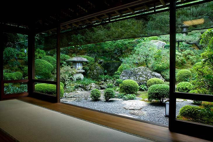 Un jardin japonais 