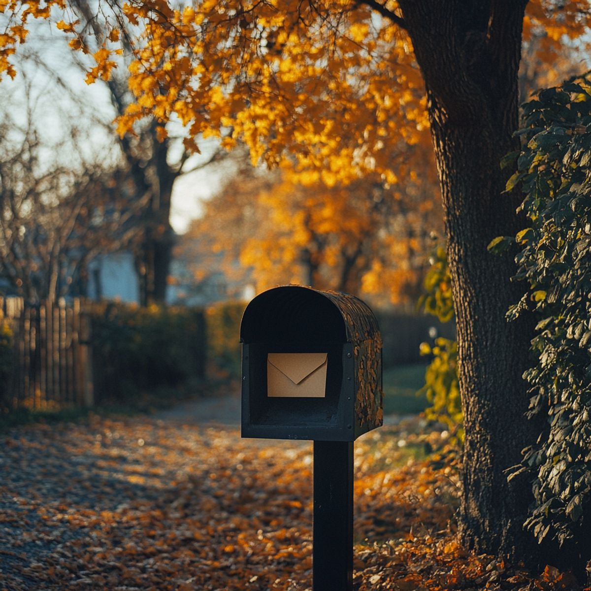 Une main tenant une enveloppe mystérieuse
