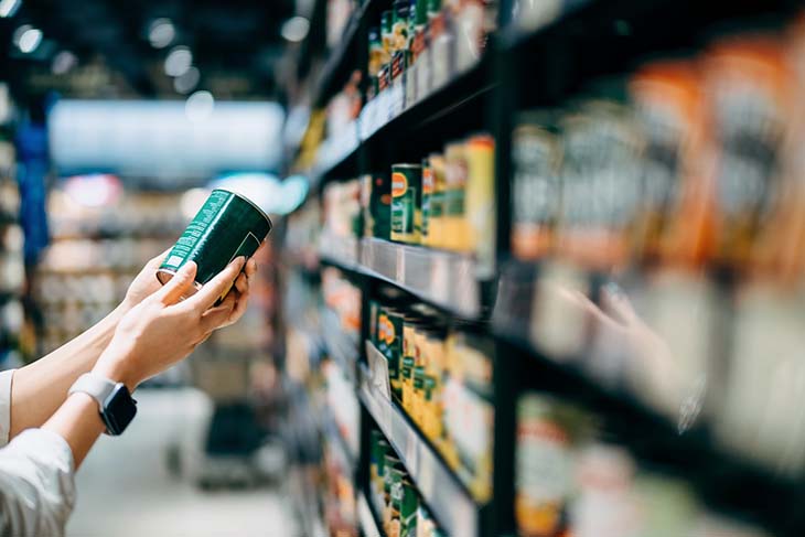 Acheter des produits du supermarché 