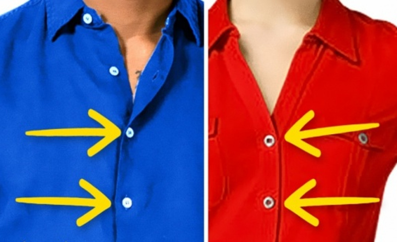 Détail des boutons sur une chemise blanche