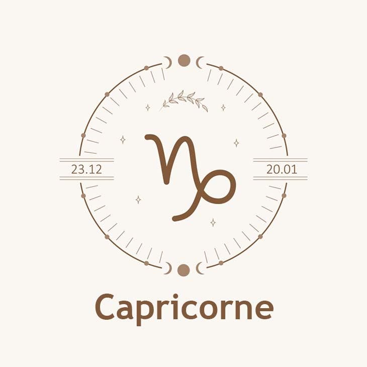 Le signe du capricorne. source : spm