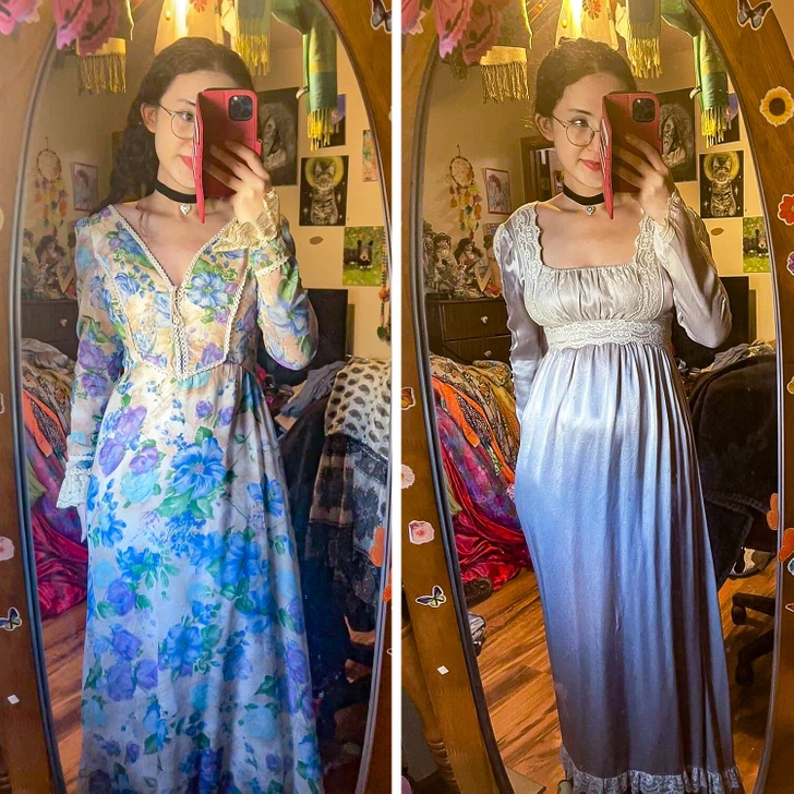Collection de robes des années 1970