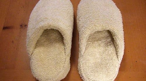 chaussons de bain