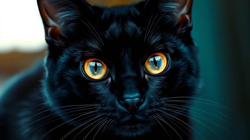 Chat observant calmement par une fenêtre