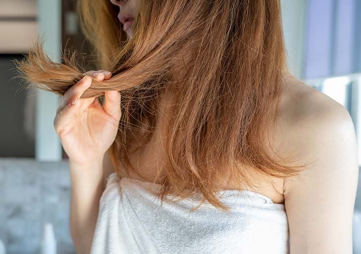 Cheveux abîmés – source : spm