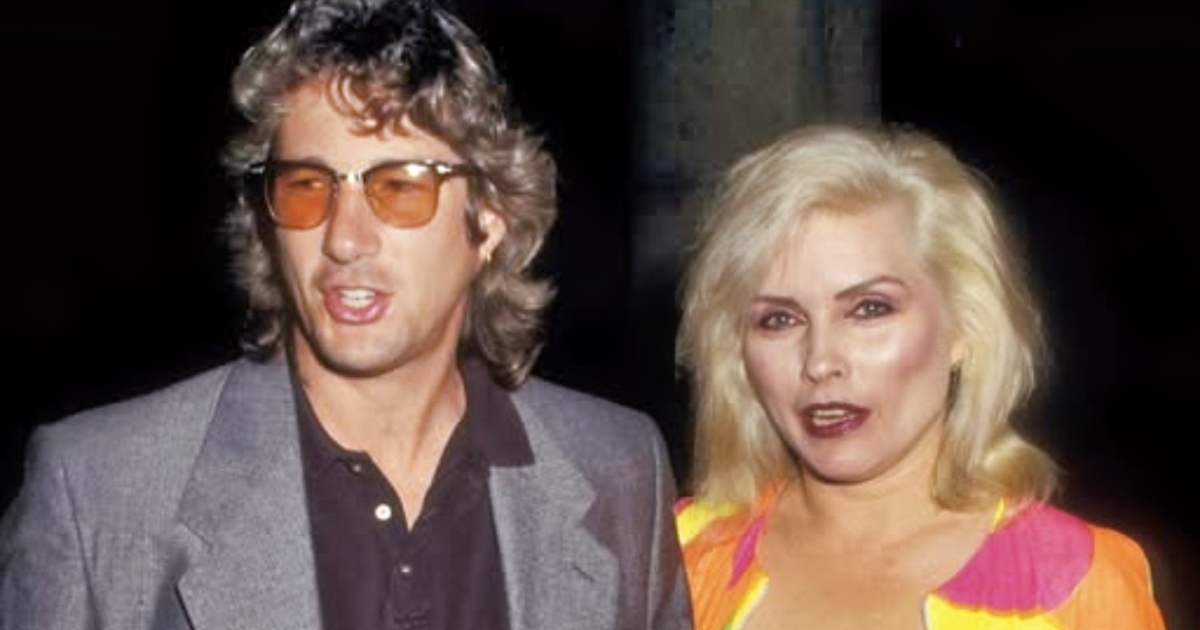 Collage photographique montrant Richard Gere et Debbie Harry en 1987