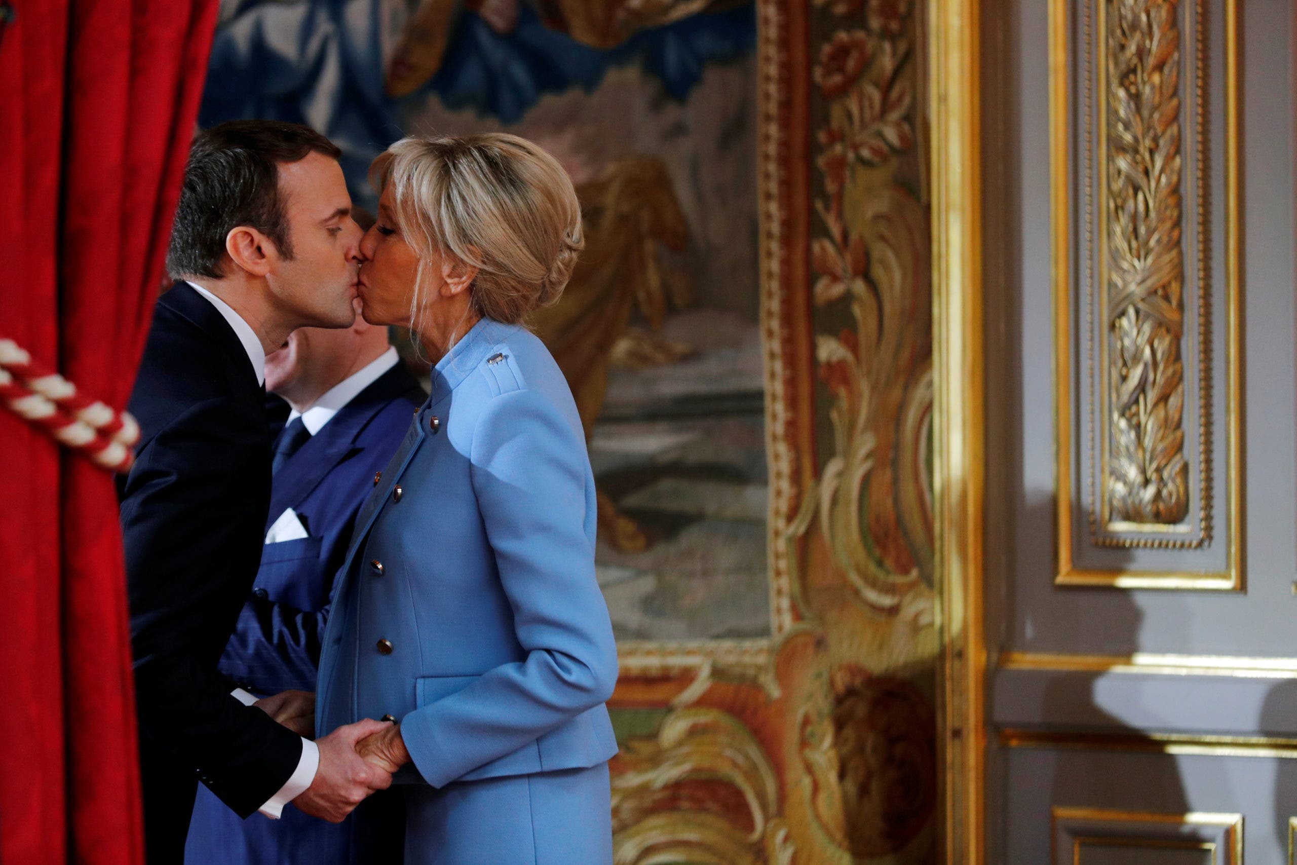 emmanuel macron et brigitte macron