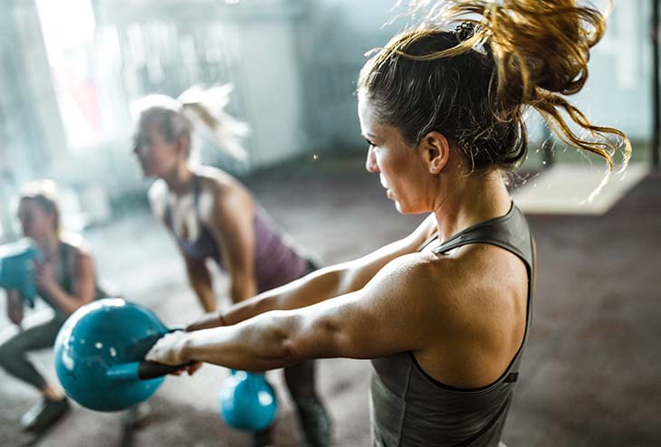 faire du sport dans la salle