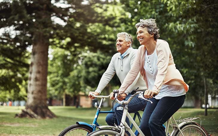 faire une balade en bicyclette