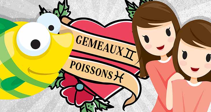 gemeaux poissons