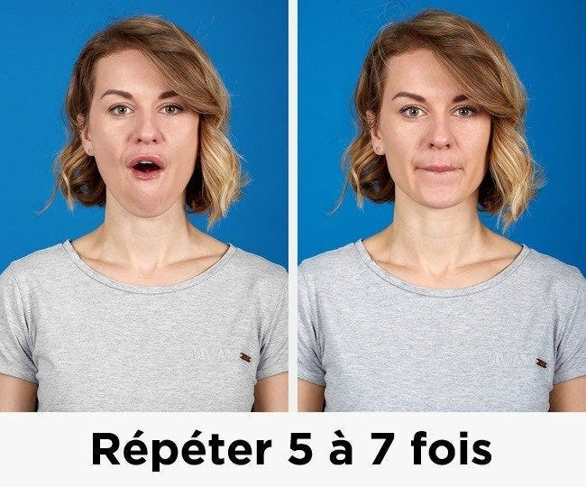 Voici les 7 meilleurs exercices pour se débarrasser du double menton