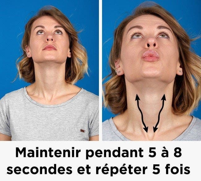 Voici les 7 meilleurs exercices pour se débarrasser du double menton