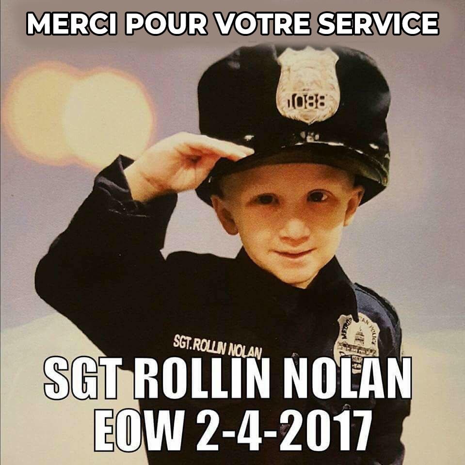 nolan policier remerciments