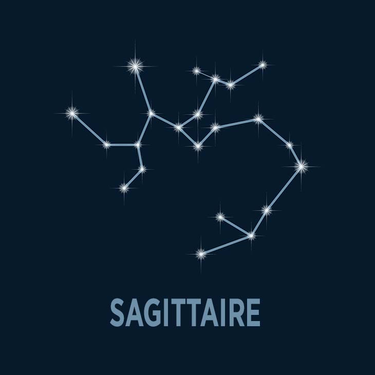 Le signe du sagittaire - source : spm