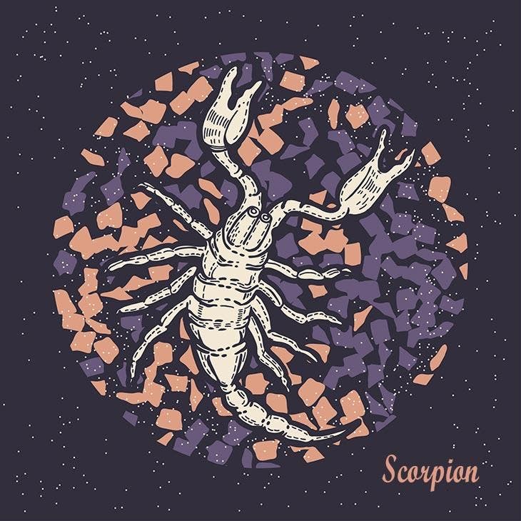 Signe du zodiaque scorpion