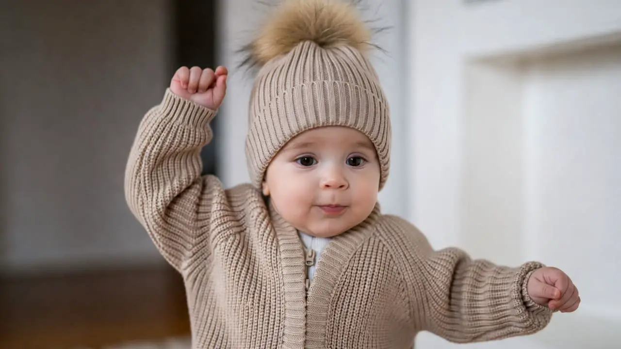 Enfant stylé et moderne