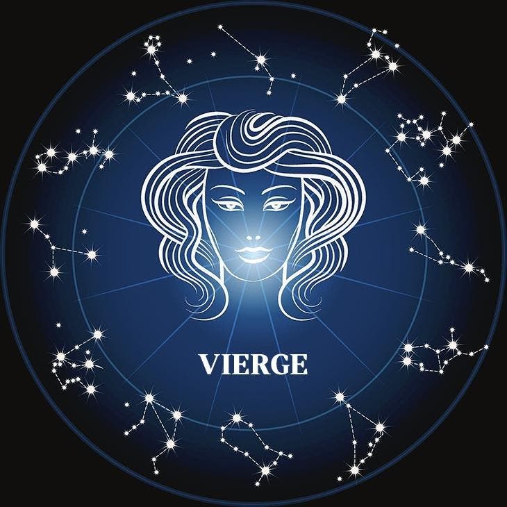 Signe astrologique de la vierge. source : spm